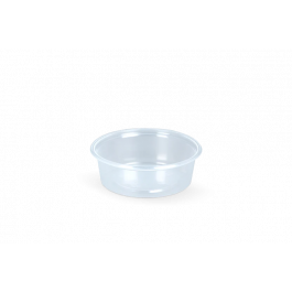 Rond bakje PP 50cc Ø7 cm Transparant (1.000 stuks) [TK-9987975]