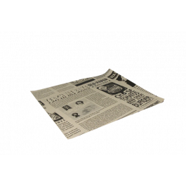 hamburgervellen vetvrij papier 33x30cm FSC®Mix krant bruin (2.000 stuks) [TK-9988203]