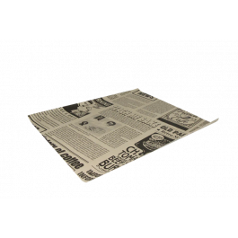 hamburgervellen vetvrij papier 33x38cm FSC®Mix krant bruin (2.000 stuks) [TK-9988204]