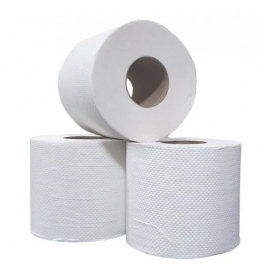Toiletpapier 2 laags 200 vel 12x4 rol recycled T1 (48 stuks) [TK-9988368]