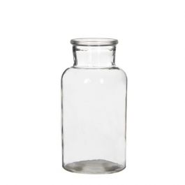 Glazen Medicijnvaas 16cm hoog Ø 8cm (tray met 12 stuks) [IFS-129195]