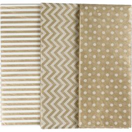 Tissuepapier, goud, 50x70 cm, 17 gr, 6 vel/ 1 doos [HOB200894]