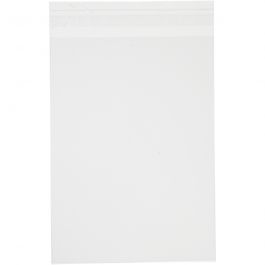Cellofaan zakjes, H: 19 cm, B: 14,5 cm, 50 stuk/ 1 doos [HOB23954]