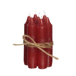 Kaarsen taps rood 11cm hoog (set van 7 stuks) [IFS-32161]