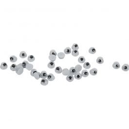 Wiebelogen, niet zelfklevend, d: 4 mm, 1000 stuk/ 1 doos [HOB501041]