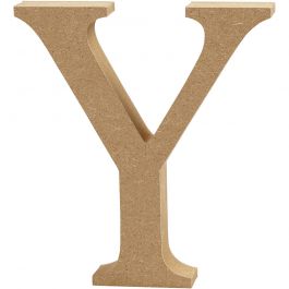 Letter, Y, H: 13 cm, dikte 2 cm, 1 stuk [HOB56334]