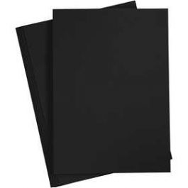 Papier, zwart, A4, 210x297 mm, 80 gr, 20 stuk/ 1 doos [HOB218012]