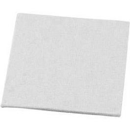 Canvas paneel, wit, afm 10x10 cm, 280 gr, 1 stuk [HOB225000]