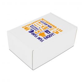 Take-away dozen 22,5x15x9cm Wit (50 st.) [FP-DP0211]