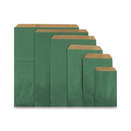 Cadeauzakjes 15x22cm Donkergroen (1000 st.) [FP-FPK053]