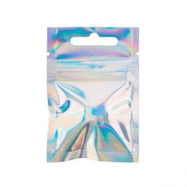 Gripzakken Holographic 5,1x5,1cm (25 Stuks) [HZBB9H]