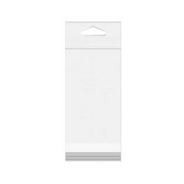 Headerbags 11x24,8cm Hersluitbaar en Kristalhelder (100 stuks) [HB49]