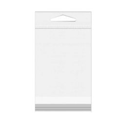 Headerbags 12,5x17,3cm Hersluitbaar en Kristalhelder (100 stuks) [HB65]
