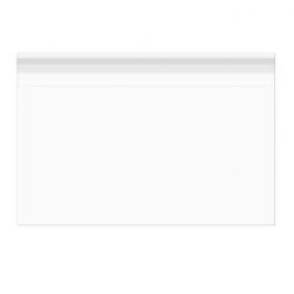 Plastic Zakken 11,1x24,7cm Transparant en Hersluitbaar (100 stuks) [B49XL]