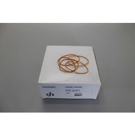 Elastiekjes Bruin 80x1,5 mm (500 gram) [EL5B18]
