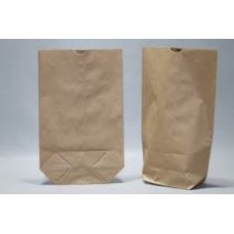Kruisbodem Zakken Kraft (inhoud 0,5 kg) 14x22cm - 1 laags 70 grs [100 stuks) [PAK1412]