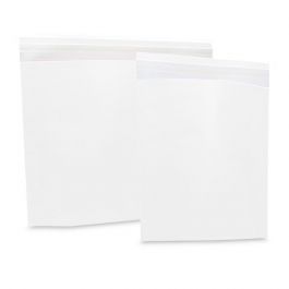 Papieren Verzendzakken 30x36+8cm Wit (250 st.) [FP-VZP001]