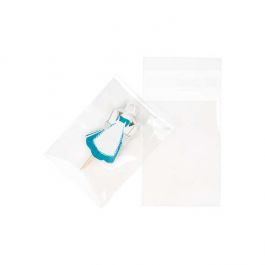 Plastic Zakken 6,9x9,1cm Transparant en Hersluitbaar (100 stuks) [B2M]