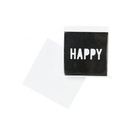Plastic Zakken 8,5x8,3cm Transparant (100 stuks) [B33NF]