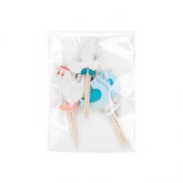 Plastic Zakken 8x11cm Transparant en Hersluitbaar (100 stuks) [B34C]