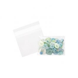 Plastic Zakken 9x6,5cm Transparant en Hersluitbaar (100 stuks) [B3X2T]