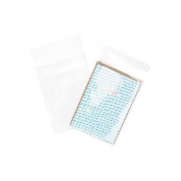 Plastic Zakken 9,7x13,2cm Transparant en Hersluitbaar (100 stuks) [B3X5PC]