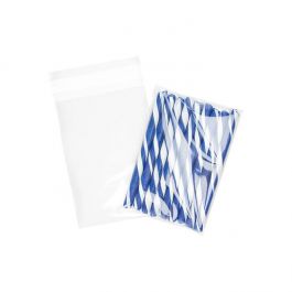 Plastic Zakken 10x14,5cm Transparant en Hersluitbaar (100 stuks) [B3X5W]