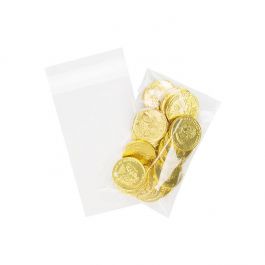Plastic Zakken 9,5x15,5cm Transparant en Hersluitbaar (100 stuks) [B3X6]