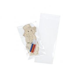 Plastic Zakken 11,9x26,4cm Transparant en Hersluitbaar (100 stuks) [B410M]