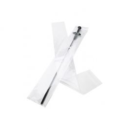Plastic Zakken 10,8x74cm Transparant en Hersluitbaar (100 stuks) [B429]