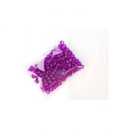 Plastic Zakken 8,2x10,5cm Transparant en Hersluitbaar (100 stuks) [B43]