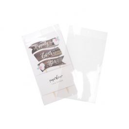 Plastic Zakken 15,7x25,4cm Transparant en Hersluitbaar (100 stuks) [B6X10PC]