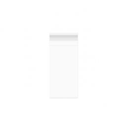 Plastic Zakken 26,5x81,9cm Transparant en Hersluitbaar (100 stuks) [B1032]
