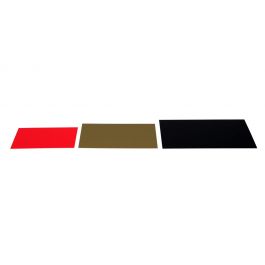 Kartonnen onderkant voor zijvouw zakken 24+10x55cm Zwart (100 Stuks) [DV-D299577]