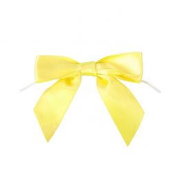 Strikken Voorgestrikt Geel 8,9 cm (25 Stuks) [BOWYW]