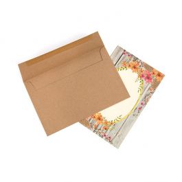 Enveloppen Bruin 22,2x14,6cm (50 stuks) [EB40]