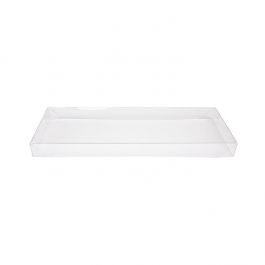 Deksel Vouwbaar en Kristalhelder 11x2,5x30,9 cm Transparant (25 Stuks) [BT11]