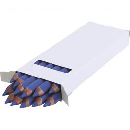 Edu Jumbo Kleurpotlood, dikte 10 mm, vulling 6,25 mm, blauw, 12 stuk/ 1 doos [HOB-408052]