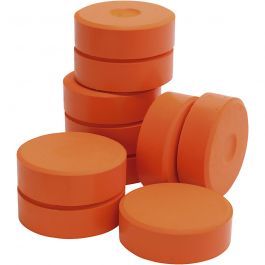 Waterverf, oranje, H: 19 mm, d 57 mm, 10 stuk/ 1 doos [HOB-627224]