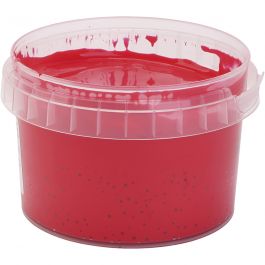 PRIMO Vingerverf, rood, 250 ml/ 1 fles [HOB-630134]