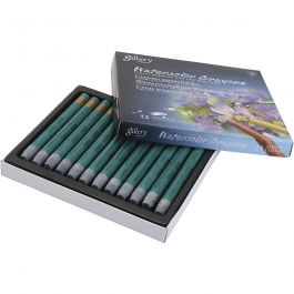 Aquarelkrijt, petrol (706), 12 stuk/ 1 doos [HOB-427358]