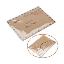 Plastic Zakken 11x8cm Transparant en Hersluitbaar (100 stuks) [B34]