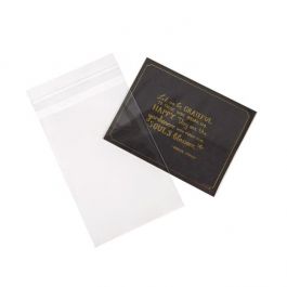 Plastic Zakken 10,8x15,6cm Transparant en Hersluitbaar (250 stuks) [VL4X6]