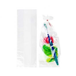 Plastic Zakken 8,9x5,7x24,8cm met zijvouw (100 stuks) [FDAGB13]