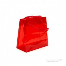 Geschenktassen 16x7,6x16cm met Draagkoorden (10 stuks) [G66RD1]