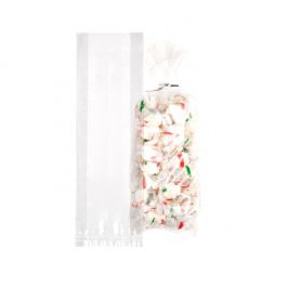 Plastic Zakken 9,5x3,2x30,5cm met zijvouw (100 stuks) [GB2]
