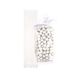 Plastic Zakken 5,1x5,1x21cm met zijvouw (100 stuks) [GB21]