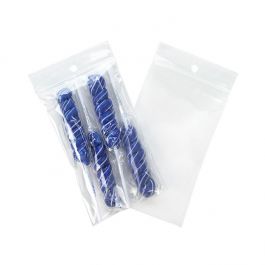 Gripzakken met Ophanggat 7,5x12,5cm Kristalhelder PP 75 Micron (100 stuks) [Z3R35]