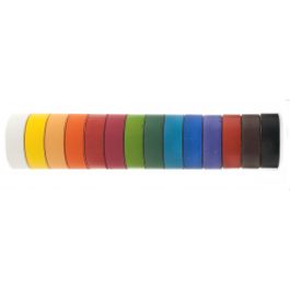 Tempera verfblokken, assorti van 14 kleuren Assorti 14x Ø55x19mm in Blister (1 st.) [COL-PB5590]
