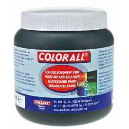 Schoolbordverf Zwart 250ml in Pot (1 st.) [COL-SBV25063]